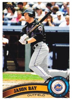 #119 Jason Bay - New York Mets - 2011 Topps Baseball