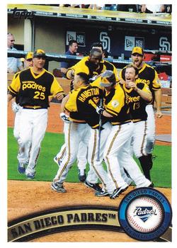 #126 San Diego Padres - San Diego Padres - 2011 Topps Baseball