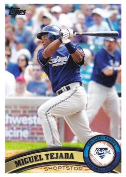 #133 Miguel Tejada - San Diego Padres - 2011 Topps Baseball