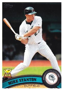 #135a Mike Stanton - Florida Marlins - 2011 Topps Baseball