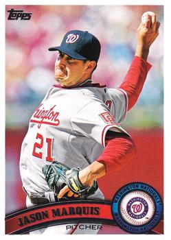 #136 Jason Marquis - Washington Nationals - 2011 Topps Baseball