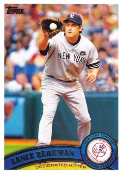 #144 Lance Berkman - New York Yankees - 2011 Topps Baseball