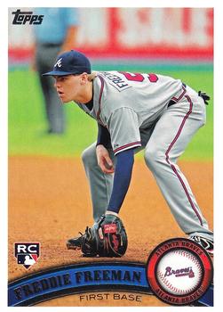 #145 Freddie Freeman - Atlanta Braves - 2011 Topps Baseball