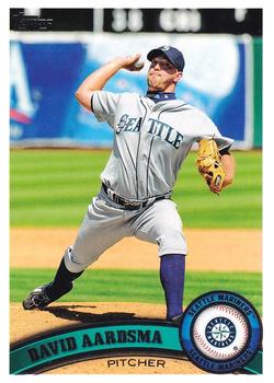 #149 David Aardsma - Seattle Mariners - 2011 Topps Baseball