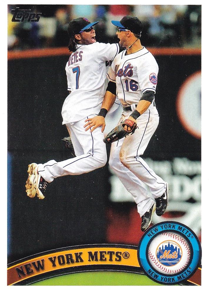 #157 New York Mets - New York Mets - 2011 Topps Baseball
