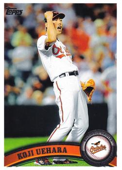 #164 Koji Uehara - Baltimore Orioles - 2011 Topps Baseball