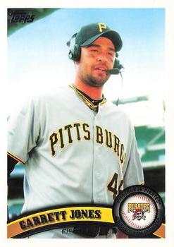 #171 Garrett Jones - Pittsburgh Pirates - 2011 Topps Baseball