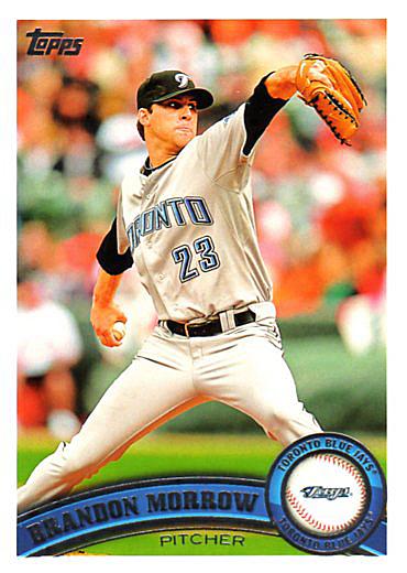 #184 Brandon Morrow - Toronto Blue Jays - 2011 Topps Baseball