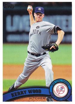 #189 Kerry Wood - New York Yankees - 2011 Topps Baseball