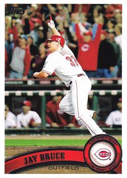 #191 Jay Bruce - Cincinnati Reds - 2011 Topps Baseball