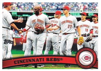#192 Cincinnati Reds - Cincinnati Reds - 2011 Topps Baseball