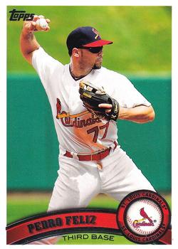 #212 Pedro Feliz - St. Louis Cardinals - 2011 Topps Baseball