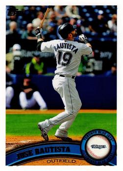 #216a Jose Bautista - Toronto Blue Jays - 2011 Topps Baseball