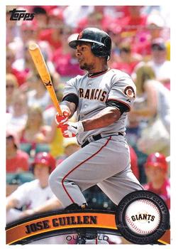 #226 Jose Guillen - San Francisco Giants - 2011 Topps Baseball