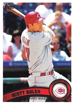 #228 Scott Rolen - Cincinnati Reds - 2011 Topps Baseball