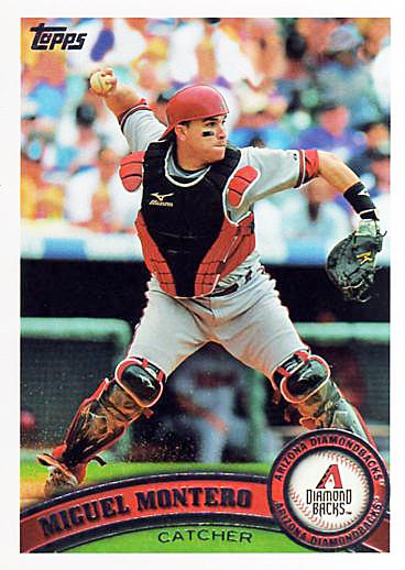 #234 Miguel Montero - Arizona Diamondbacks - 2011 Topps Baseball