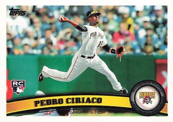 #238 Pedro Ciriaco - Pittsburgh Pirates - 2011 Topps Baseball