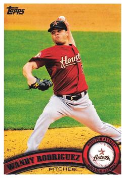 #241a Wandy Rodriguez - Houston Astros - 2011 Topps Baseball