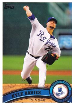 #259 Kyle Davies - Kansas City Royals - 2011 Topps Baseball