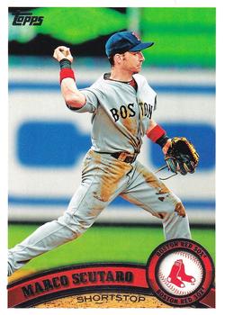 #278 Marco Scutaro - Boston Red Sox - 2011 Topps Baseball