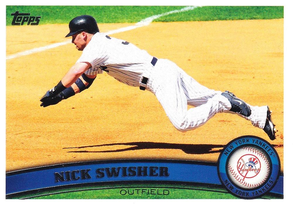 #279 Nick Swisher - New York Yankees - 2011 Topps Baseball