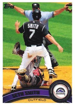 #301 Seth Smith - Colorado Rockies - 2011 Topps Baseball