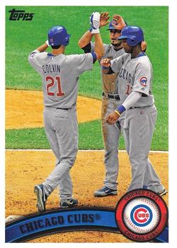 #309 Chicago Cubs - Chicago Cubs - 2011 Topps Baseball