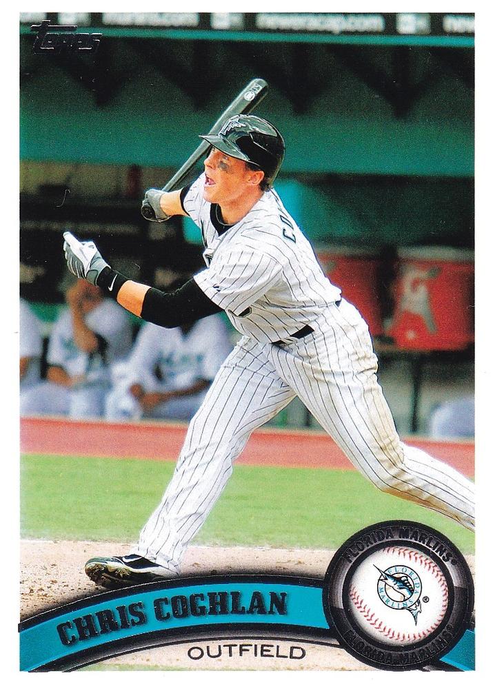 #313 Chris Coghlan - Florida Marlins - 2011 Topps Baseball