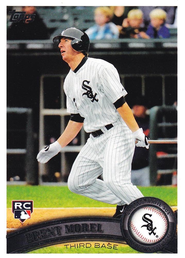 #322a Brent Morel - Chicago White Sox - 2011 Topps Baseball