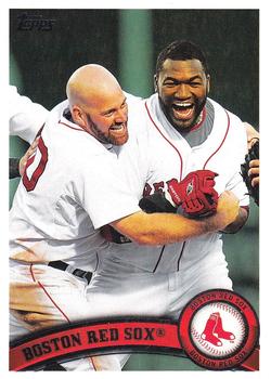#324 Boston Red Sox - Boston Red Sox - 2011 Topps Baseball