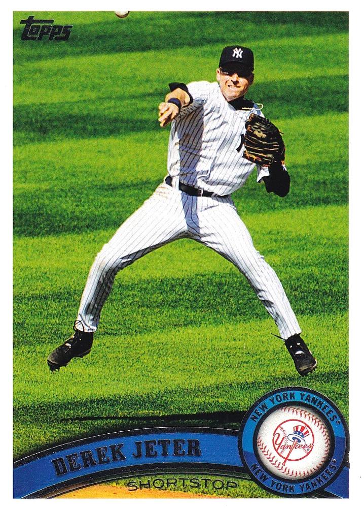 #330a Derek Jeter - New York Yankees - 2011 Topps Baseball