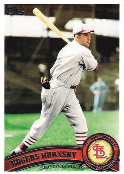#44c Rogers Hornsby - St. Louis Cardinals - 2011 Topps Baseball