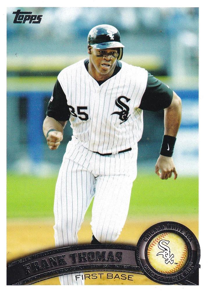 #93b Frank Thomas - Chicago White Sox - 2011 Topps Baseball