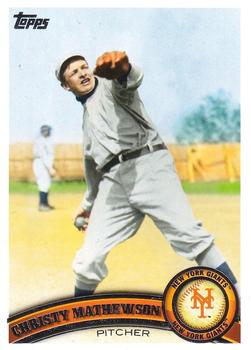 #102c Christy Mathewson - New York Giants - 2011 Topps Baseball