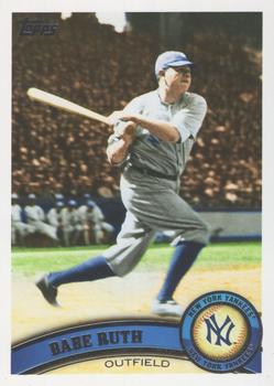 #271c Babe Ruth - New York Yankees - 2011 Topps Baseball