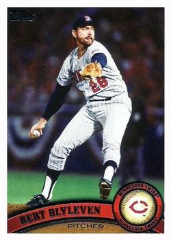 #570c Bert Blyleven - Minnesota Twins - 2011 Topps Baseball