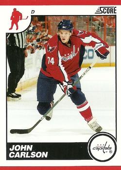 #482 John Carlson - Washington Capitals - 2010-11 Score Hockey