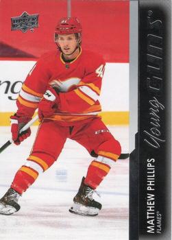 #482 Matthew Phillips - Calgary Flames - 2021-22 Upper Deck Hockey