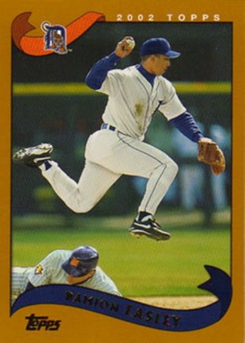 #482 Damion Easley - Detroit Tigers - 2002 Topps Baseball