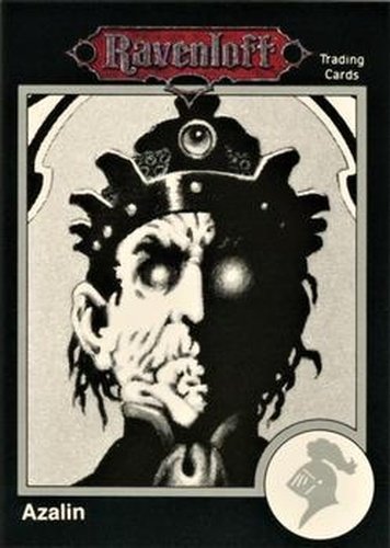 #482 Azalin, Lord of Darkon - 1991 TSR Advanced Dungeons & Dragons - Silver