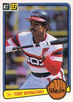 #482 Tony Bernazard - Chicago White Sox - 1983 Donruss Baseball