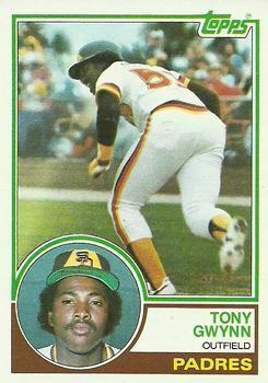 #482 Tony Gwynn - San Diego Padres - 1983 Topps Baseball