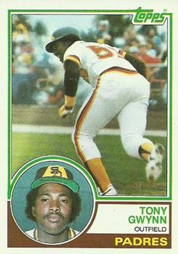 #482 Tony Gwynn - San Diego Padres - 1983 Topps Baseball