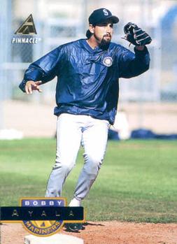 #482 Bobby Ayala - Seattle Mariners - 1994 Pinnacle Baseball