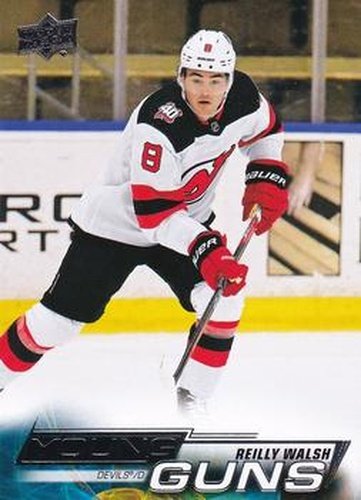 #483 Reilly Walsh - New Jersey Devils - 2022-23 Upper Deck Hockey