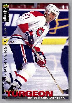 #131 Pierre Turgeon - Montreal Canadiens - 1995-96 Collector's Choice - Player's Club Hockey