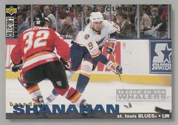 #4 Brendan Shanahan - Hartford Whalers - 1995-96 Collector's Choice - Player's Club Hockey