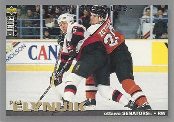 #39 Pat Elynuik - Ottawa Senators - 1995-96 Collector's Choice - Player's Club Hockey
