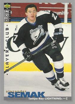 #56 Alexander Semak - Tampa Bay Lightning - 1995-96 Collector's Choice - Player's Club Hockey