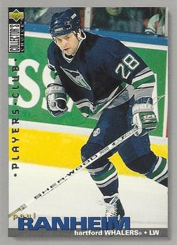 #78 Paul Ranheim - Hartford Whalers - 1995-96 Collector's Choice - Player's Club Hockey
